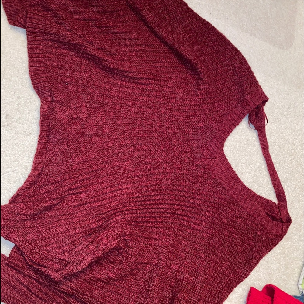 oversized hollister sweater